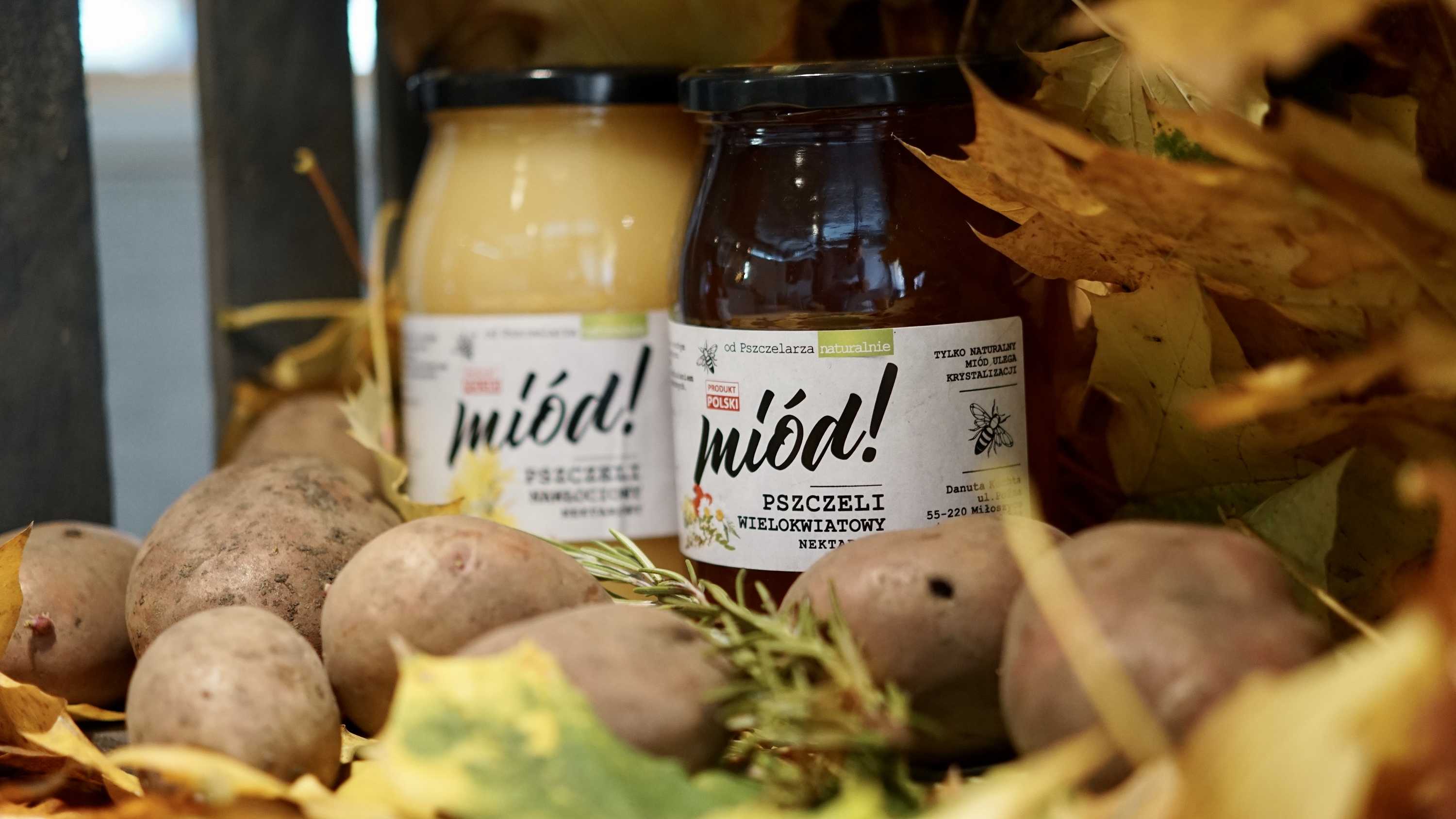 Własne przetwory i miody