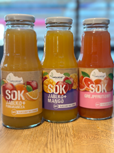 Sok 100% naturalny różne smaki